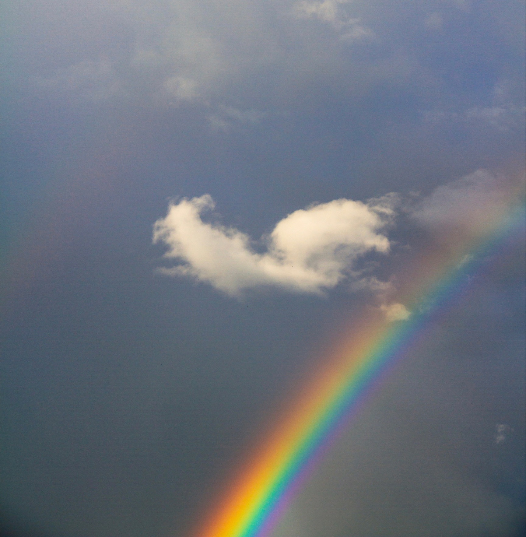 Clouds And Rainbow